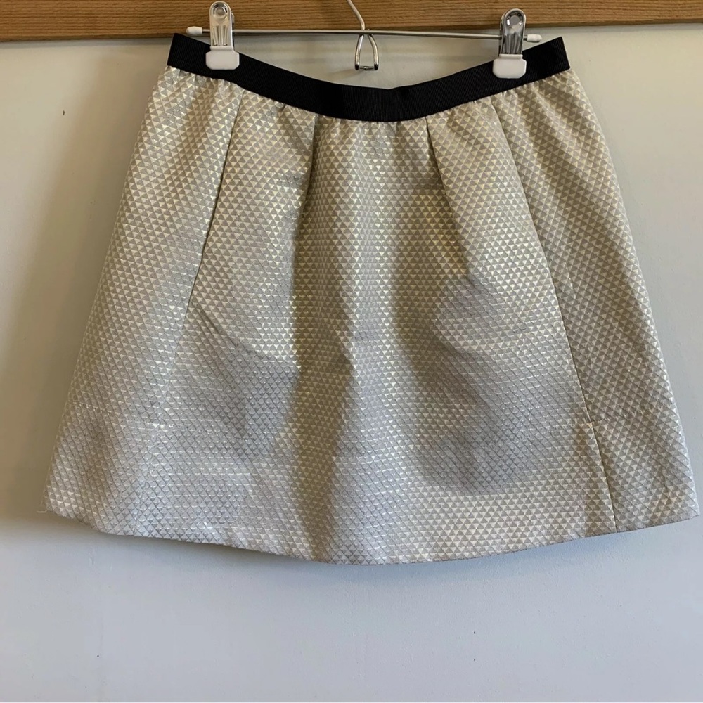 Anthropologie Glittery Ganni Skirt